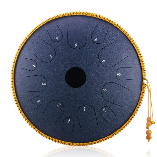 14 inch 14 notes Steel Tongue Drum Set Free Personalized Lettering Handpan Tank drum with Bag and Mallets Zen