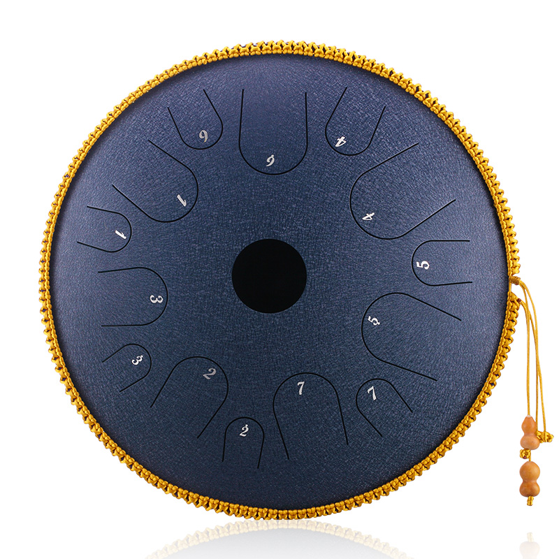 14 inch 14 notes Steel Tongue Drum Set Free Personalized Lettering Handpan Tank drum with Bag and Mallets Zen 