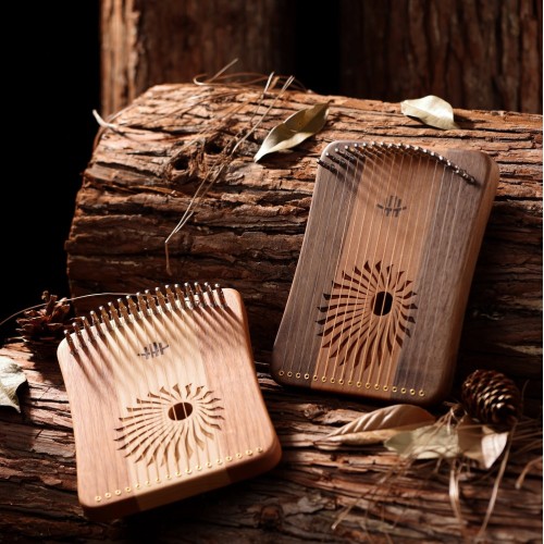 17/31 String Mini Lyre Harp Kalimba Thumb Piano Easy to Play