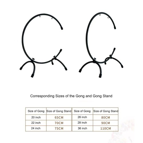 Gong Stand Metal C Type Gong Stand