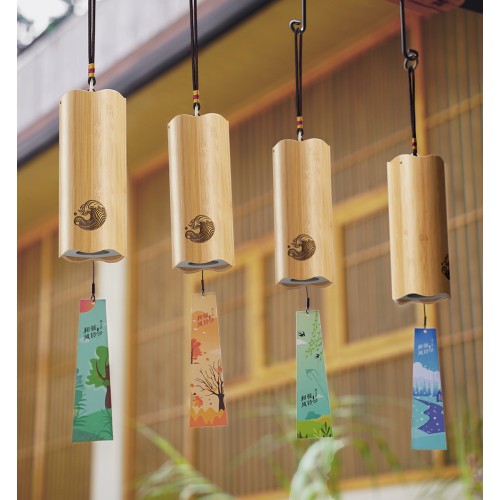 8 Notes Wind Chime Indoor & Outdoor Bamboo Wind Chime Chord